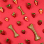 Osso para Cão em Madeira para Roer - Morango - Dashi Fruity Bones - M - Image 5
