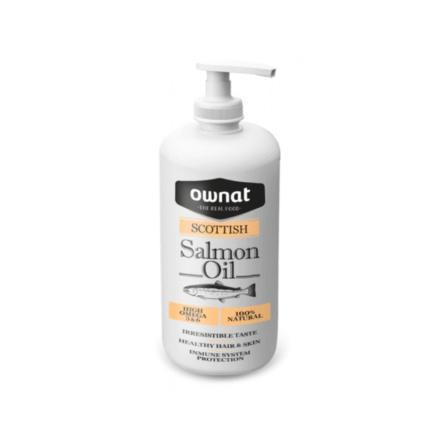 Óleo de Salmão Escocês para Cães e Gatos | 100% Natural | Ownat | 250 ml 🐶🐱🐟