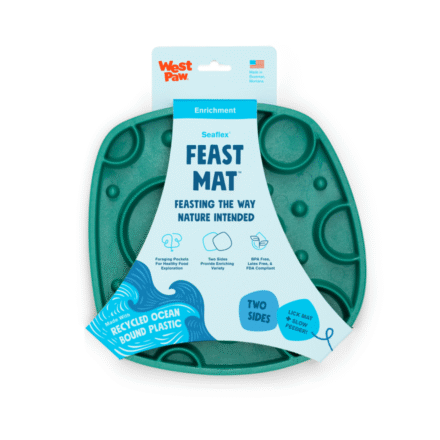 Feast Mat Bubbles | Slow Feeder + Lick Mat | West Paw